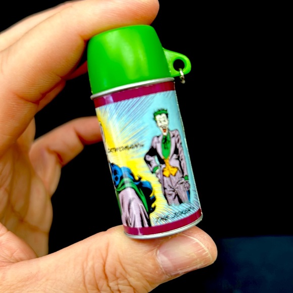 Retro  2000  Hallmark Keepsake “Super Friends “ 2 piece lunch box ornaments - Picture 11 of 13